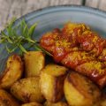 Currywurst & Patate al Forno alla Paprika