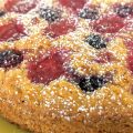 Torta cookie frutti di bosco