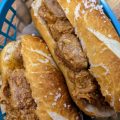 Pan bretzel salsiccia birra