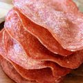 Chips di salame air fryer