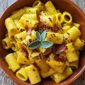Pasta Speck, Zola & Zafferano