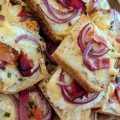 Mini Flammkuchen Toast