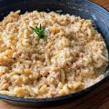 Gramigna vegetariana salsiccia
